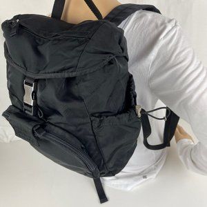 Prada Black Medium Re-Nylon Backpack - Authenticity Certified